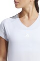 adidas Performance Essentials szűk fazonú V-nyakú sportpóló női