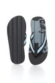 BLEND Papuci flip-flop bleu cu negru cu aspect tesut Barbati