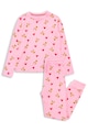 Threadgirls Дълга памучна пижама 21157 с фигурална шарка Момичета