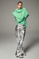 Mango Silver fémes hatésú bő szárú nadrág női