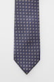 Mango Virágos selyem és gyapjú nyakkendő férfi