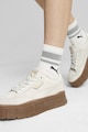 Puma Pantofi sport flatform de piele intoarsa Mayze Stack Femei