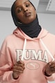 Puma Squad kapucnis logós pulóver kenguruzsebbel női