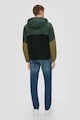 Q/S by s.Oliver Colorblock dizájnos kapucnis dzseki férfi