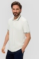 s.Oliver Galléros póló kontrasztos részletekkel férfi