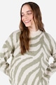 COLIN'S Zebramintás pulóver női
