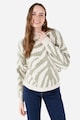 COLIN'S Zebramintás pulóver női