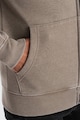 OMBRE Kapucnis pulóver kockás részlettel férfi
