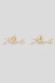 Karl Lagerfeld Signature Pave logós fülbevaló női