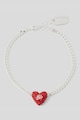 Karl Lagerfeld Állítható karkötő szív alakú charmmal női