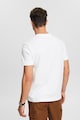 Esprit Tricou de bumbac organic cu decolteu Henley Barbati