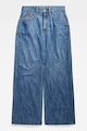 G-Star RAW Fusta de denim cu slit frontal Viktoria Femei