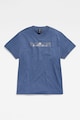 G-Star RAW Тениска от органичен памук със свободна кройка и шарка Мъже