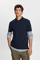 Esprit Tricou polo cu model uni Barbati