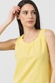 Esprit Egyszínű lentartalmú top női