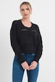 Esprit Kerek nyakú pulóver kivágásokkal női