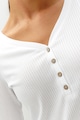 Tatuum Bluza din amestec de modal cu decolteu henley Femei