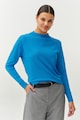 Tatuum Едноцветен пуловер с ниска яка Жени
