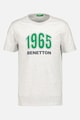 United Colors of Benetton Памучна тениска с лого на гърдите Мъже