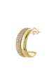 Loisir by Oxette 18 karátos aranybevonatú gyűrű cirkóniával női