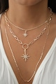 Atelier Miu Rétegzett nyaklánc csillag alakú medálokkal női