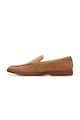 Clarks Pantofi loafer uni de piele intoarsa Barbati