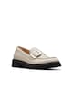 Clarks Pantofi loafer de piele cu toc masiv Femei