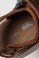Clarks Sandale de piele cu benzi velcro Saltway Trail Barbati