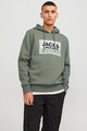 Jack & Jones Kapucnis pulóver logómintával férfi