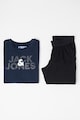 Jack & Jones Памучна пижама с лого Момчета