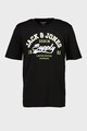 Jack & Jones Set de tricouri cu imprimeu logo - 5 piese Barbati