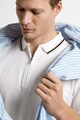 Selected Homme Toulouse galléros szűk fazonú póló cipzáros nyakkivágással férfi