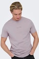 Only & Sons Normál fazonú póló logós részlettel férfi