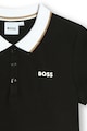 BOSS Kidswear Rochie polo cu logo Fete