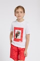 BOSS Kidswear Плувни шорти с щампа Момчета