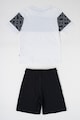 BOSS Kidswear Set de tricou si pantaloni cu imprimeu logo - 2 piese Baieti