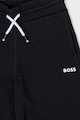 BOSS Kidswear Logós póló és nadrág szett Fiú