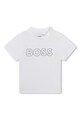 BOSS Kidswear Спортен екип с качулка, лого и тениска Момчета
