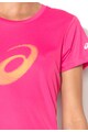 Asics Tricou cu imprimeu logo, pentru alergare Femei