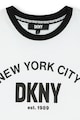 DKNY Logós póló kontrasztos részletekkel Fiú