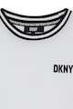 DKNY Tricou cu garnituri contrastante Baieti