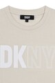 DKNY Tricou cu imprimeu logo Fete