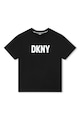 DKNY Tricou cu imprimeu logo Fete