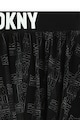 DKNY Fusta midi cu imprimeu logo Fete