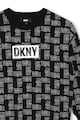 DKNY Bluza de trening cu imprimeu logo Baieti
