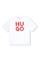 HUGO Tricou cu imprimeu logo Baieti