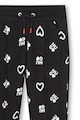 HUGO Спортен панталон с десен с лого Момичета