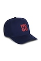 HUGO Памучна шапка с лого Момчета