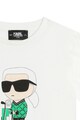 KARL LAGERFELD KIDS Тениска с лого Момчета