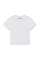 KARL LAGERFELD KIDS Tricou din amestec de modal cu logo cu paiete Fete